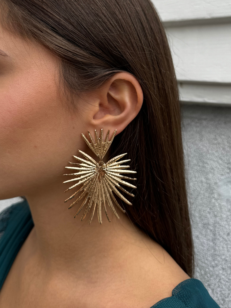 Palm Earrings